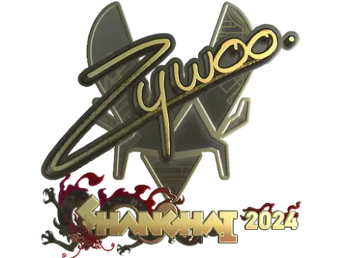 Sticker | ZywOo (Gold) | Shanghai 2024 Sticker | ZywOo (Gold) | Shanghai 2024
