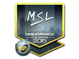 Sticker | MSL (Foil) | Cluj-Napoca 2015 Sticker | MSL (Foil) | Cluj-Napoca 2015