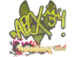 Sticker | apEX (Glitter) | Shanghai 2024