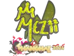Sticker | mezii (Glitter) | Shanghai 2024