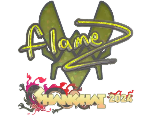 Sticker | FlameZ (Glitter) | Shanghai 2024 Sticker | FlameZ (Glitter) | Shanghai 2024