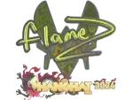Sticker | FlameZ (Holo) | Shanghai 2024