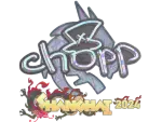 Sticker | chopper (Holo) | Shanghai 2024