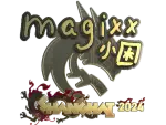 Sticker | magixx (Gold) | Shanghai 2024