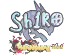 Sticker | sh1ro (Holo) | Shanghai 2024
