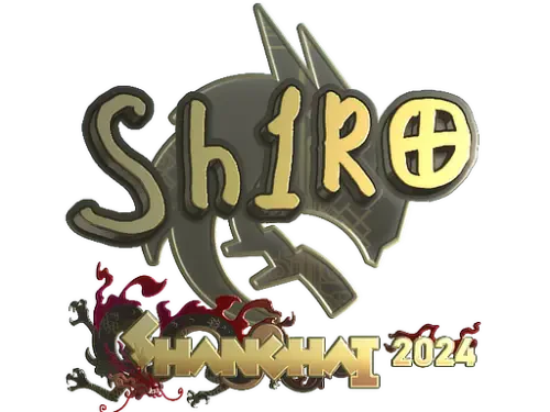 Sticker | sh1ro (Gold) | Shanghai 2024 Sticker | sh1ro (Gold) | Shanghai 2024