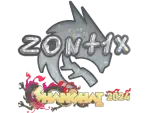 Sticker | zont1x (Glitter) | Shanghai 2024