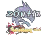Sticker | zont1x (Holo) | Shanghai 2024