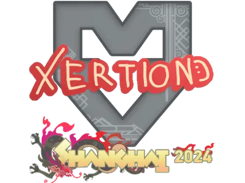 Sticker | xertioN | Shanghai 2024 Sticker | xertioN | Shanghai 2024
