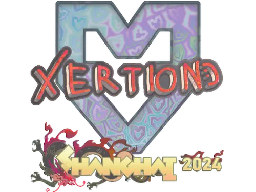 Sticker | xertioN (Holo) | Shanghai 2024