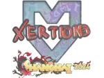 Sticker | xertioN (Holo) | Shanghai 2024