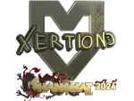 Sticker | xertioN (Gold) | Shanghai 2024