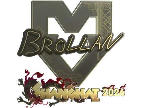 Sticker | Brollan (Gold) | Shanghai 2024 Sticker | Brollan (Gold) | Shanghai 2024