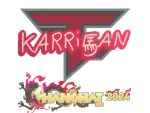 Sticker | karrigan | Shanghai 2024