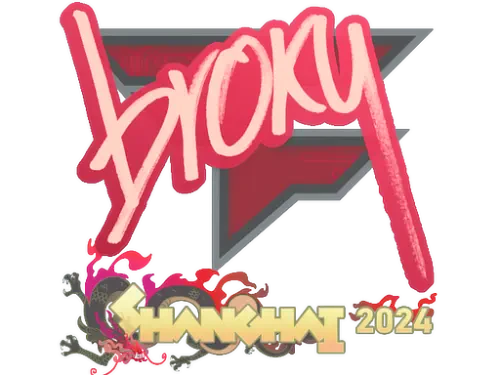 Sticker | broky | Shanghai 2024