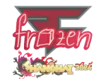 Sticker | frozen | Shanghai 2024