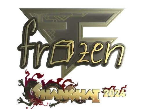 Sticker | frozen (Gold) | Shanghai 2024 Sticker | frozen (Gold) | Shanghai 2024