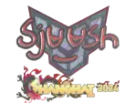 Sticker | sjuush (Holo) | Shanghai 2024