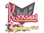 Sticker | kyxsan | Shanghai 2024