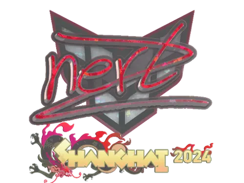 Sticker | NertZ (Glitter) | Shanghai 2024 Sticker | NertZ (Glitter) | Shanghai 2024