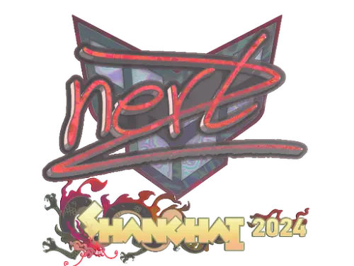 Sticker | NertZ (Holo) | Shanghai 2024 Sticker | NertZ (Holo) | Shanghai 2024