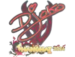 Sticker | Djoko (Holo) | Shanghai 2024