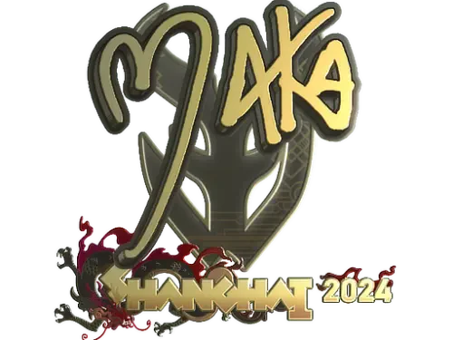 Sticker | Maka (Gold) | Shanghai 2024 Sticker | Maka (Gold) | Shanghai 2024