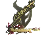 Sticker | Graviti (Gold) | Shanghai 2024