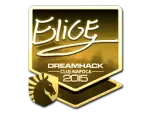 Sticker | EliGE (Gold) | Cluj-Napoca 2015