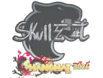Sticker | skullz (Glitter) | Shanghai 2024