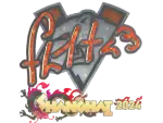 Sticker | FL1T (Glitter) | Shanghai 2024
