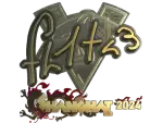 Sticker | FL1T (Gold) | Shanghai 2024