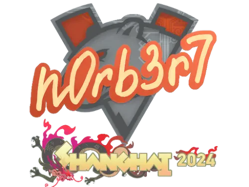 Sticker | n0rb3r7 | Shanghai 2024 Sticker | n0rb3r7 | Shanghai 2024
