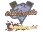 Sticker | electronic (Holo) | Shanghai 2024