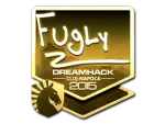 Sticker | FugLy (Gold) | Cluj-Napoca 2015