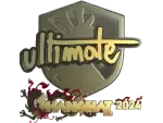 Sticker | ultimate (Gold) | Shanghai 2024