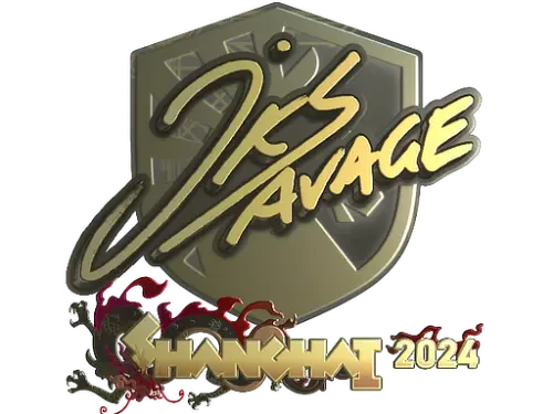 Sticker | jks (Gold) | Shanghai 2024