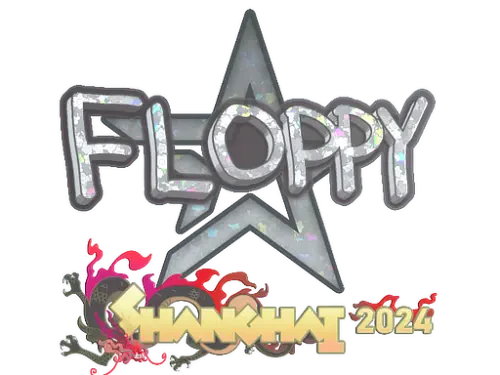Sticker | floppy (Glitter) | Shanghai 2024 Sticker | floppy (Glitter) | Shanghai 2024