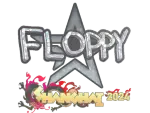 Sticker | floppy (Glitter) | Shanghai 2024