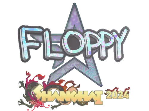 Sticker | floppy (Holo) | Shanghai 2024
