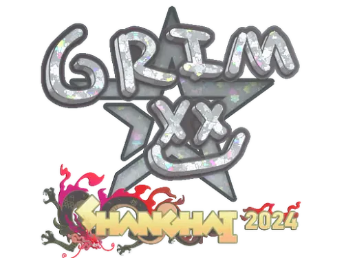 Sticker | Grim (Glitter) | Shanghai 2024 Sticker | Grim (Glitter) | Shanghai 2024