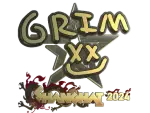 Sticker | Grim (Gold) | Shanghai 2024