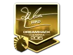 Sticker | Hiko (Gold) | Cluj-Napoca 2015