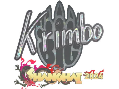 Sticker | Krimbo (Glitter) | Shanghai 2024 Sticker | Krimbo (Glitter) | Shanghai 2024