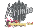 Sticker | Krimbo (Glitter) | Shanghai 2024