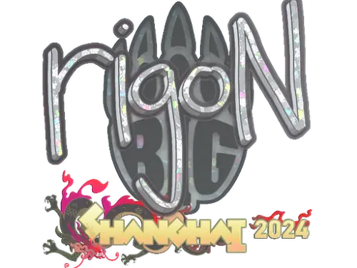 Sticker | rigoN (Glitter) | Shanghai 2024