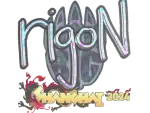 Sticker | rigoN (Holo) | Shanghai 2024