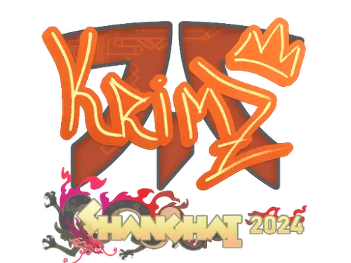 Sticker | KRIMZ | Shanghai 2024