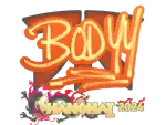 Sticker | bodyy | Shanghai 2024