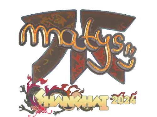 Sticker | MATYS (Holo) | Shanghai 2024